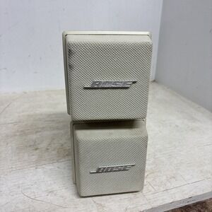 Bose AM-5 Acoustimass Cube Speaker Direct/Reflecting Single Cube Tested Working